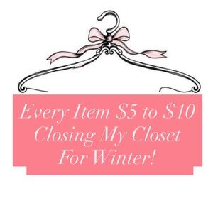 ENTIRE CLOSET $5 - $10